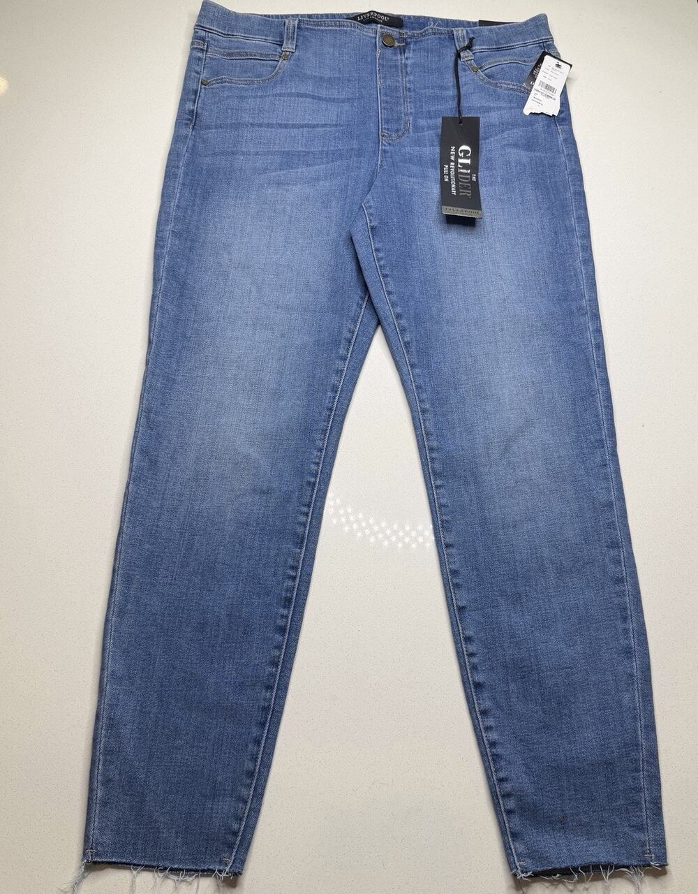 New Liverpool Gia Glider Ankle Skinny Jeans 13 / 31 Pull-on Denim Cape Town